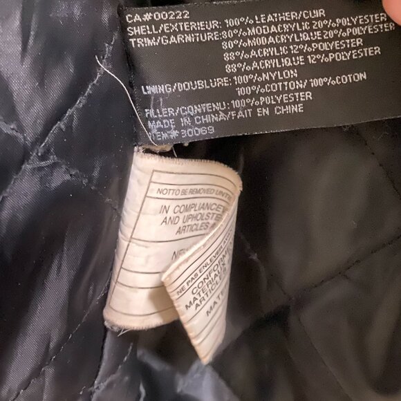 Vintage Sequence Leather Jacket - Picture 7 of 8